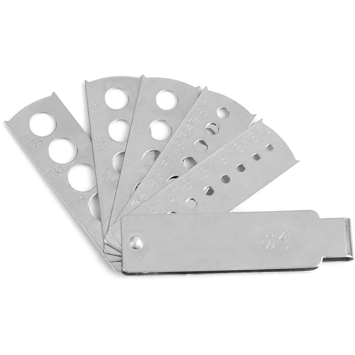 Stainless Steel Measuring Tool for Gemstone Jewelry Making