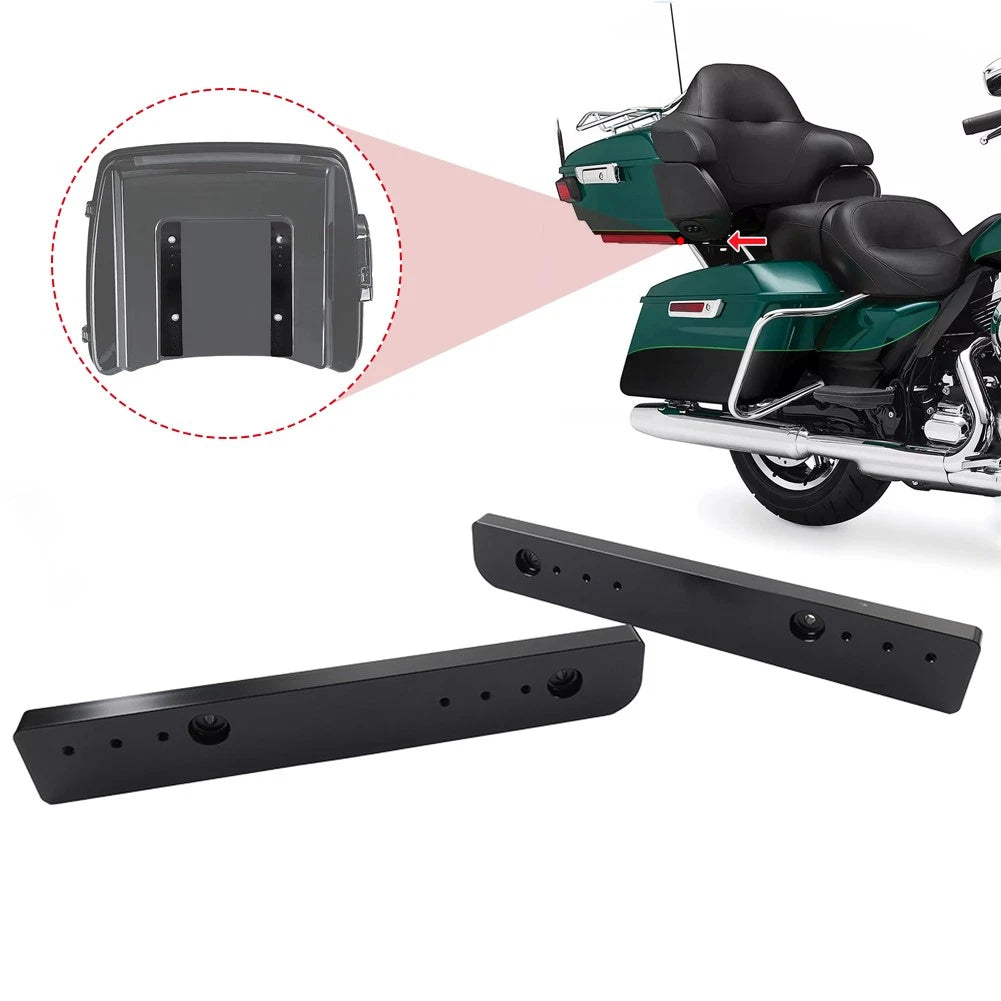 Adjustable Rear Pack Relocator Mount Kit for Harley Touring Trikes (2014–Present)