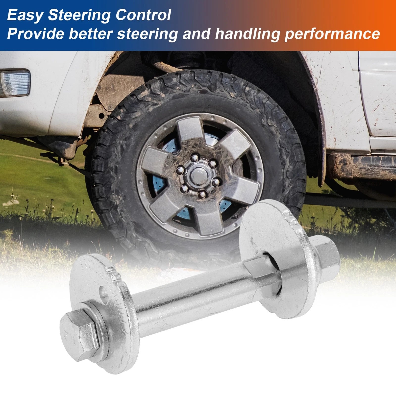 Camber Alignment Bolt Replacement for Toyota Tacoma 1996–2004 with Nuts