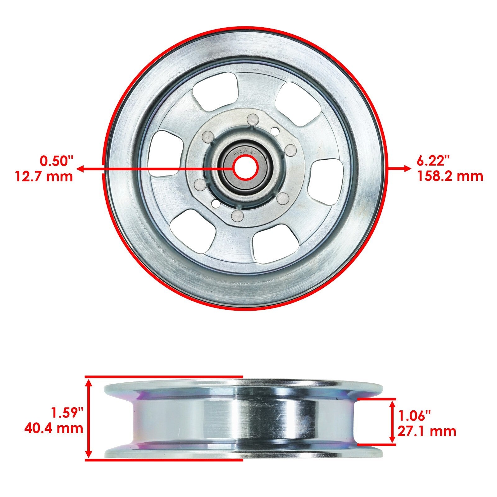 Deck Pulley Replacement for Bad Boy Walk Behind 48 in (2018–2022)