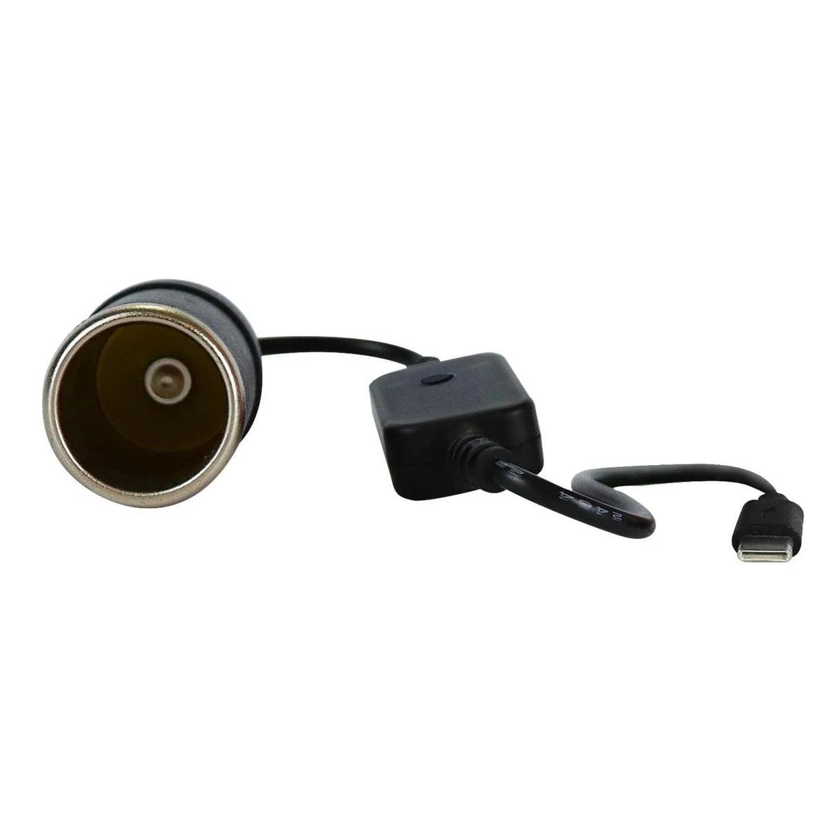 USB C to 12V Car Cigarette Lighter Adapter for Radar Detector