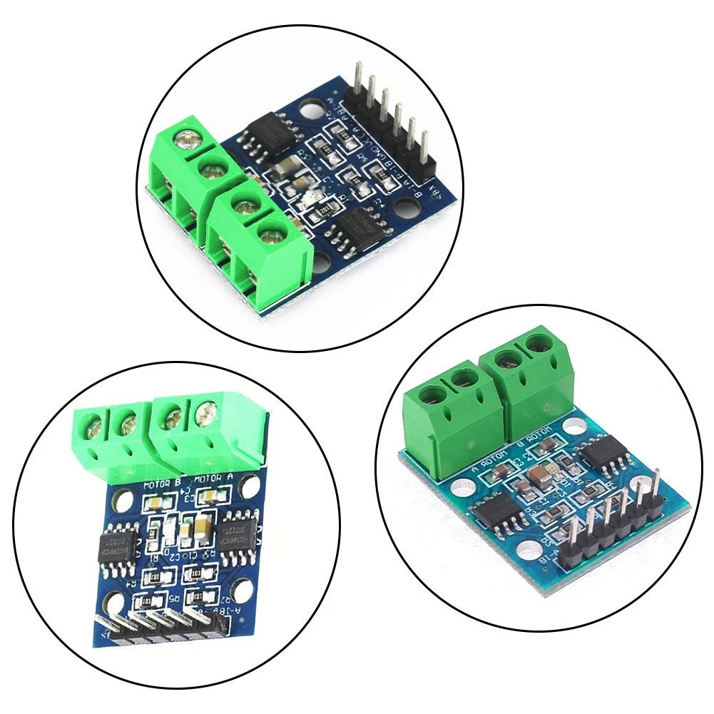 2 Pack L9110S Motor Driver Module for DC Stepper (5V–12V)