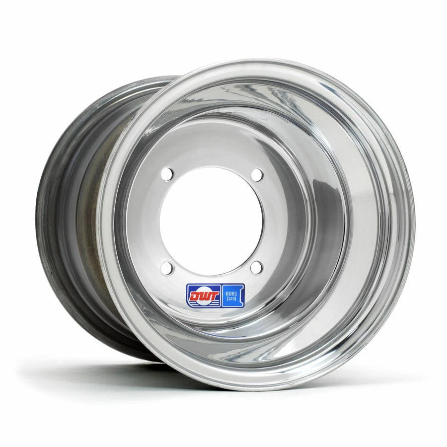 DWT Polished Rear Wheel 8" 8x10 4/115 for Yamaha Raptor YFZ450 Banshee (2003–2023)