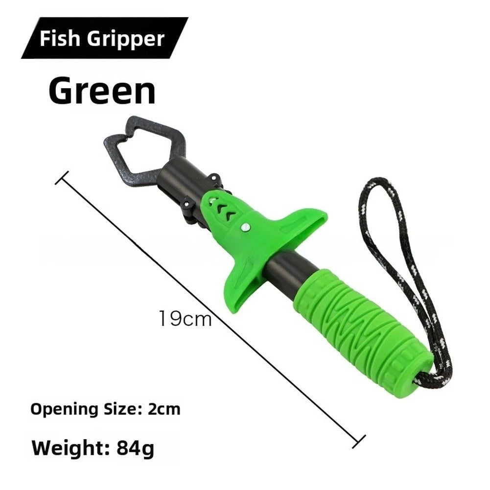 Fishing Lip Gripper Tool with Ergonomic Handle for Easy Fish Handling