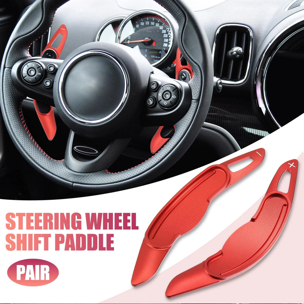 Steering Wheel Shift Paddle Extension Covers Pair for BMW Mini Cooper (2014–2021)