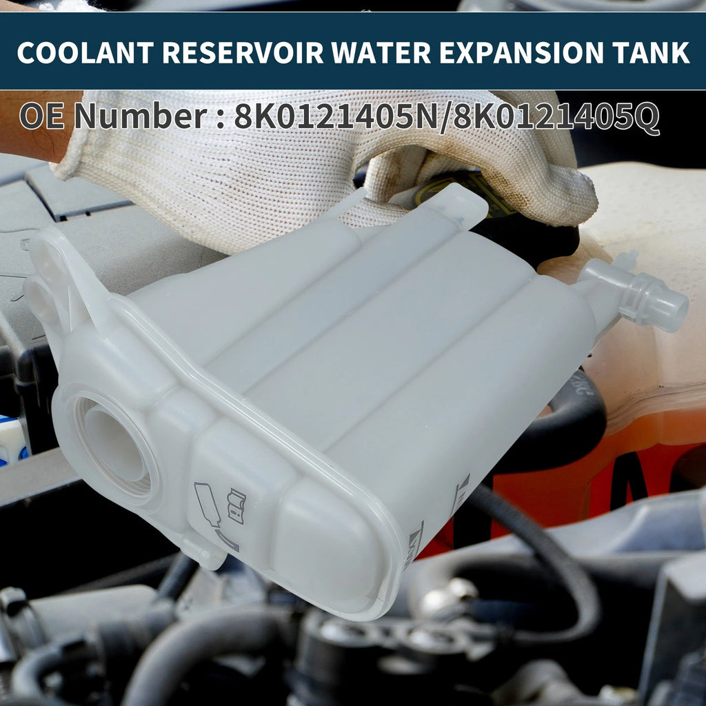 Coolant Overflow Tank with Sensor for Audi S5 S4 SQ5 (2013–2020)
