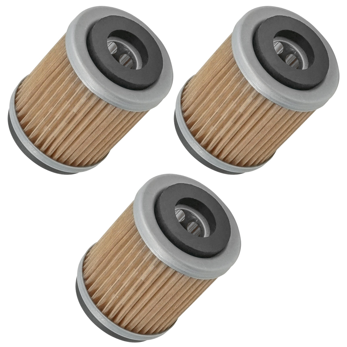 Oil Filter 3-Pack Replacement for Yamaha XC150 Fly One 150 (1998–1999)