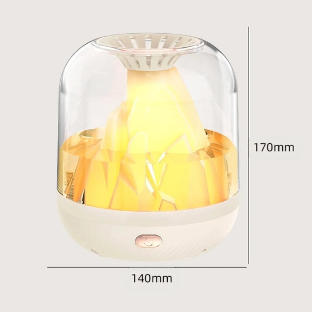 Large Mist Output USB Air Humidifier for Desktop Aromatherapy (Dry Air)
