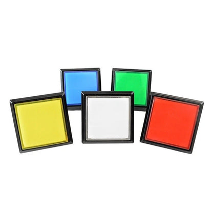 Illuminated LED Push Button for Arcade Games (51mm x 51mm)