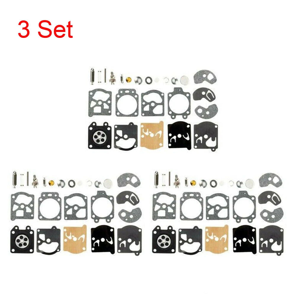Set of 3 Carburetor Diaphragm Gasket Rebuild Kit for Echo CS302 (WA WT K10-WAT)