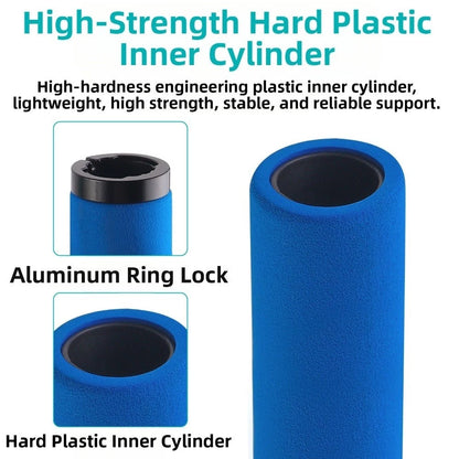 Silicone Gel Handlebar Grips for MTB Road Bikes (Shock Absorption, Lock)