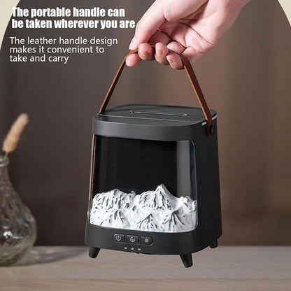 7 Color LED Humidifier for Aromatherapy Fireplace Effect