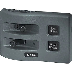 WeatherDeck 12V DC Waterproof Switch Panel for Blue Sea 4303 (2010–2023)