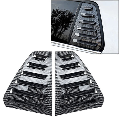 Set of 2 Rear Window Side Vent Shutter Louvers for VW Golf MK7 MK7.5 (2014–2019)