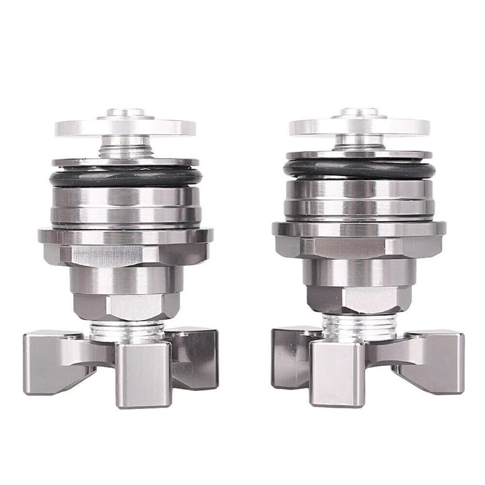 37mm Grey Fork Bolts Preload Adjuster for Kawasaki Ninja 250 (2008–2012)