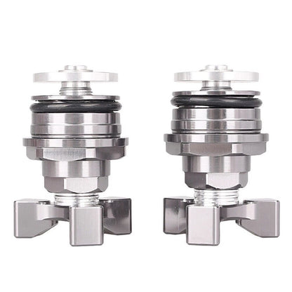 37mm Grey Fork Bolts Preload Adjuster for Kawasaki Ninja 250 (2008–2012)