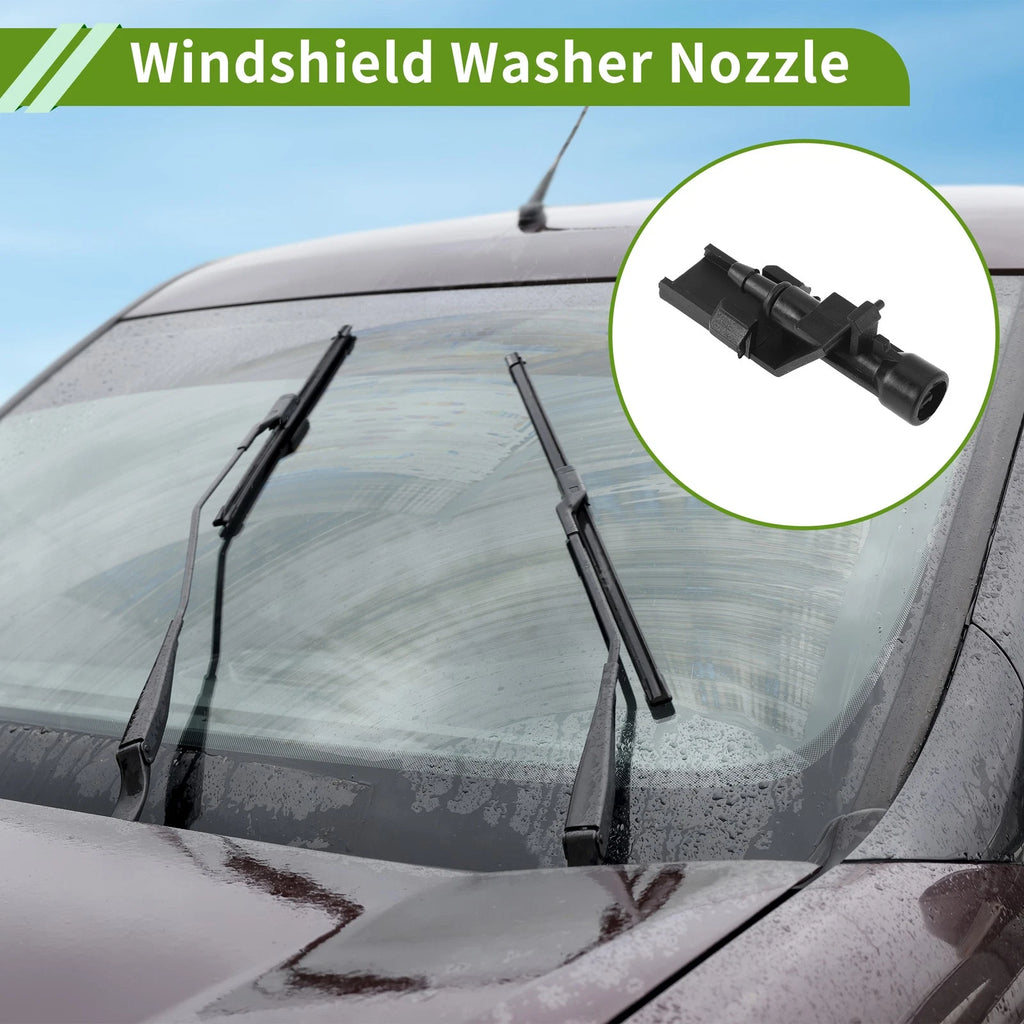 Windshield Washer Nozzle with Hose Connector for Honda Civic (2006–2019)