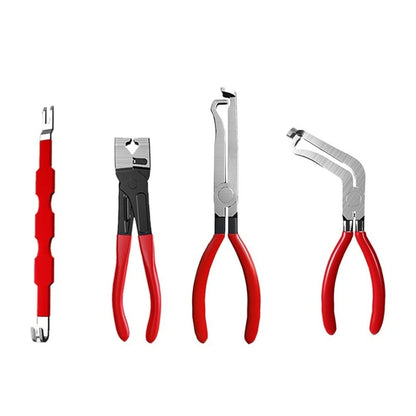 Set of 4 Wire Cutters for Automotive Use, 45# Steel Construction