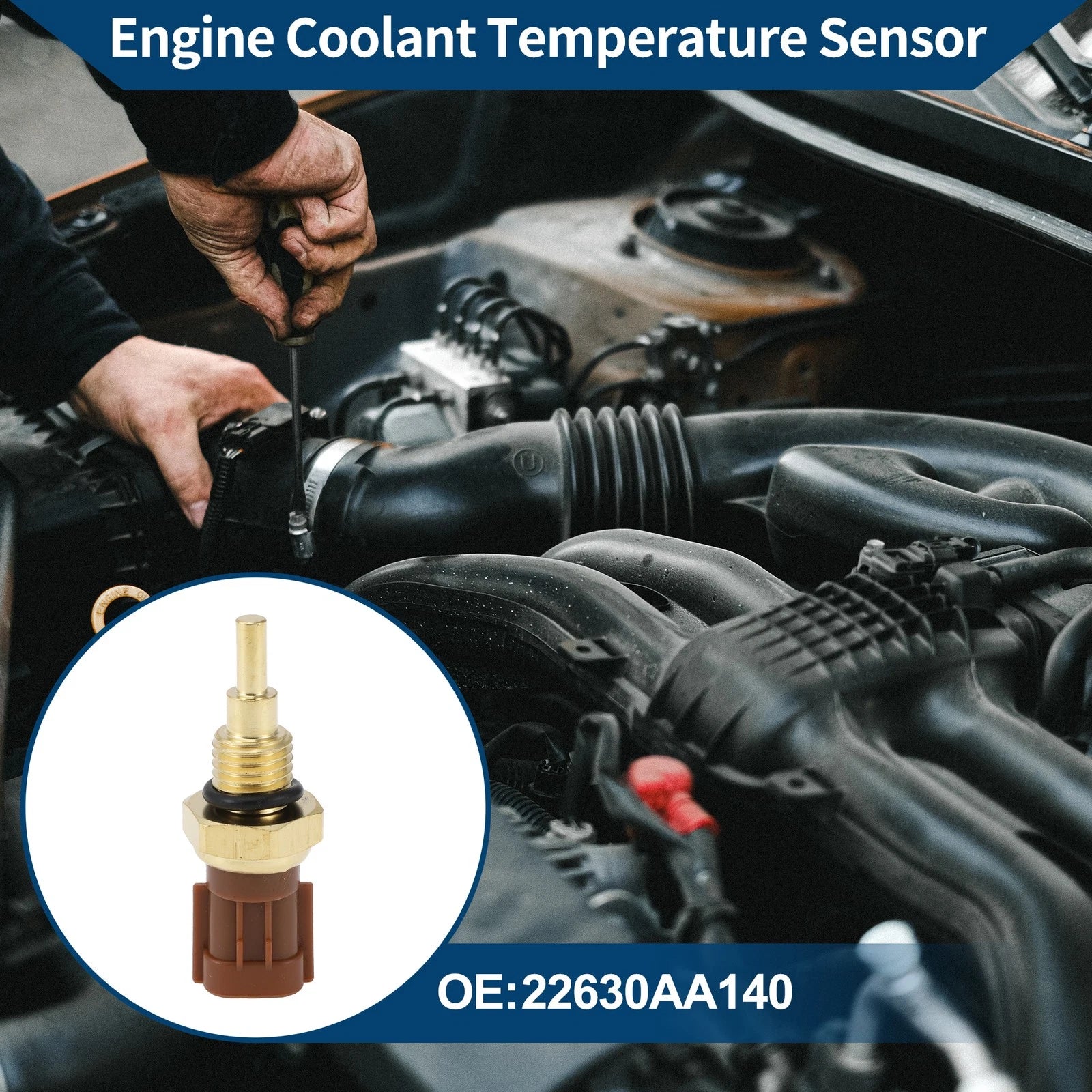 Engine Coolant Temperature Sensor Replacement for Subaru B9 Tribeca (2006–2007)