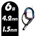 Fishing Rod Tip Top Ring Eye Repair Ceramic 1.2mm 1.6mm