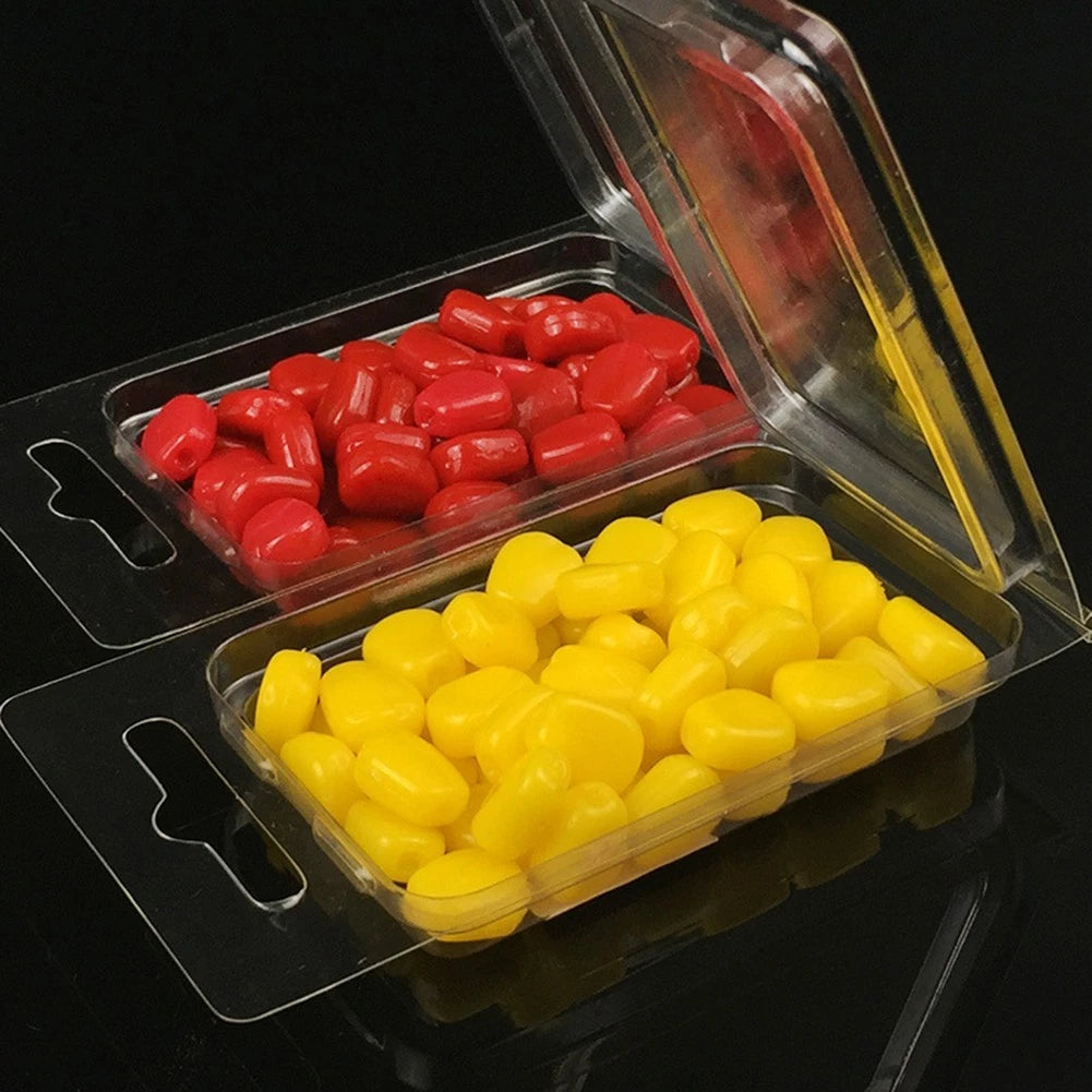 50Pcs PVC Soft Corn Fishing Lures for Enhanced Fish Luring Effect
