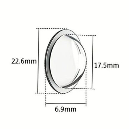 Plastic Lens Protector 2PCS for Car Rear View Backup Camera Waterproof Use