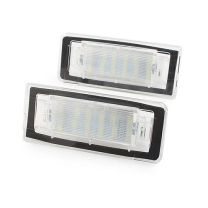 2X Faultless LED License Plate Light for Audi TT Roadster Coupe (1998–2006)