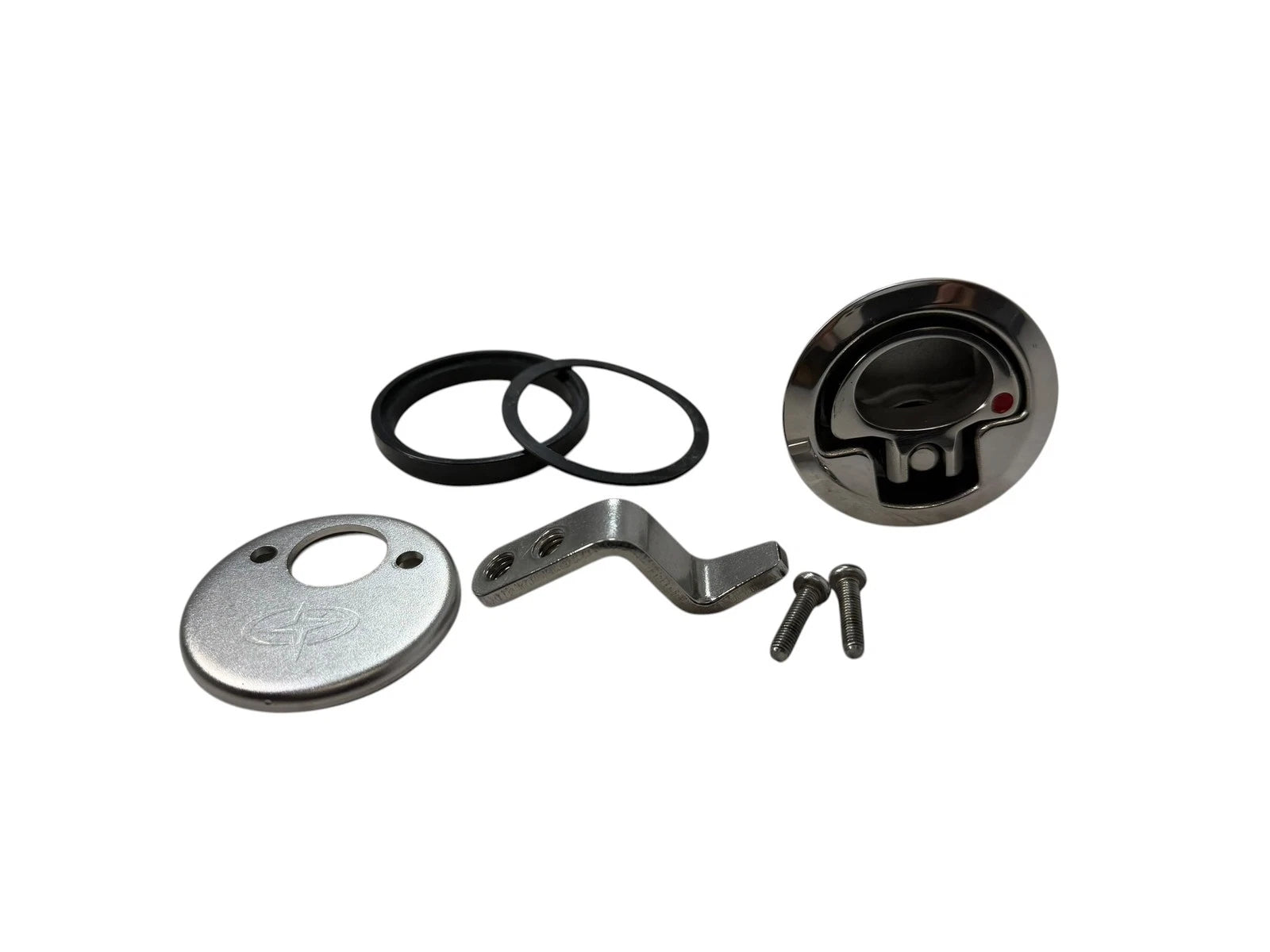 Gemlux Marine Latch Face Kit for Marine Applications (Non-Locking, Offset Cam)