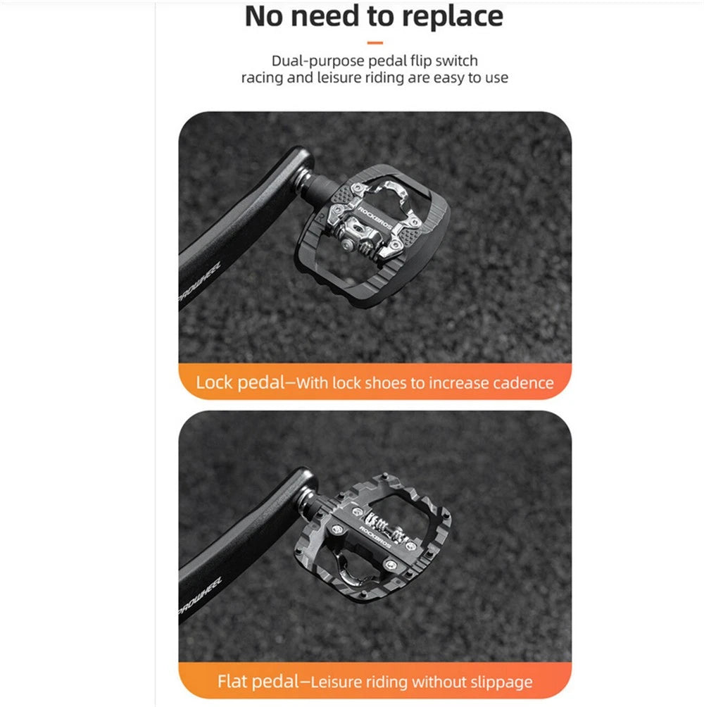 Bicycle Lock Pedals for SPD (ROCKBROS)