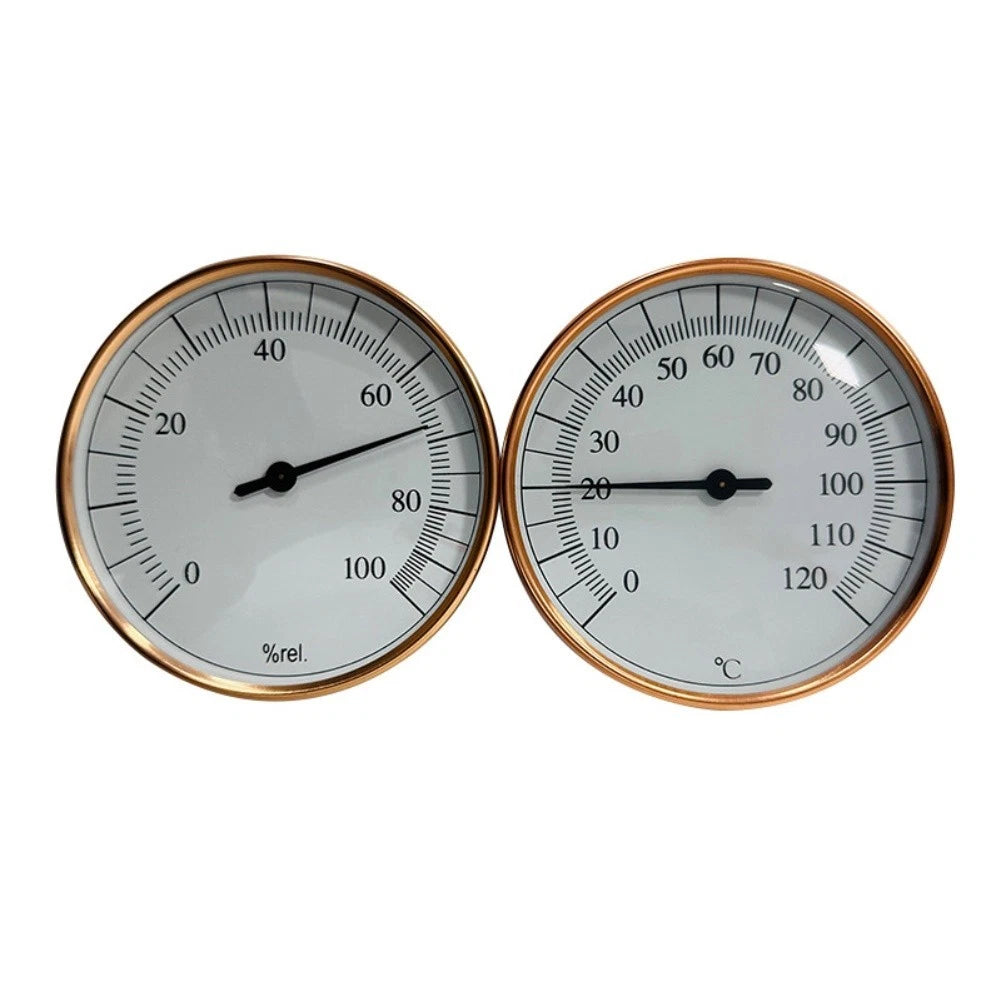 Wall-Mounted Hygrometer & Thermometer for Saunas