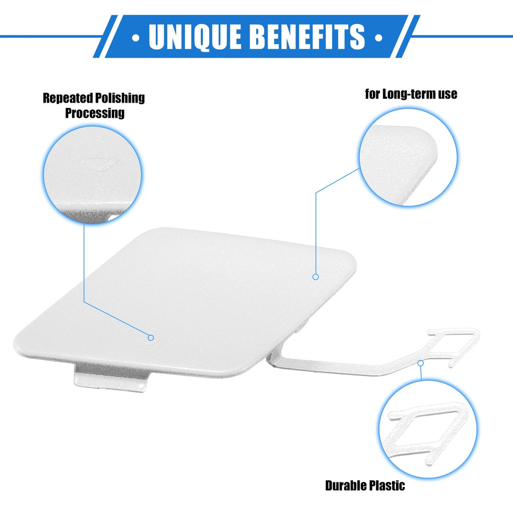 Rear Tow Hook Eye Hole Cover Cap Replacement for BMW 3 F30 (2012–2015)