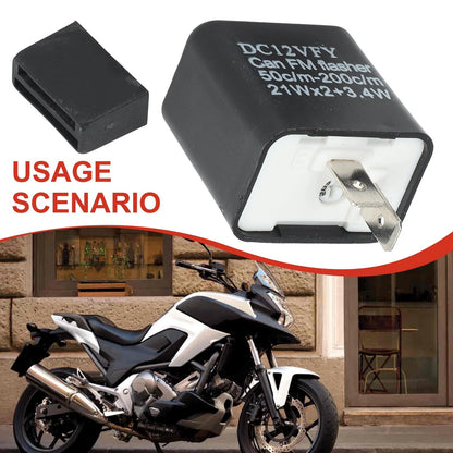 Adjustable 2-Pin Flasher Relay for LED Applications