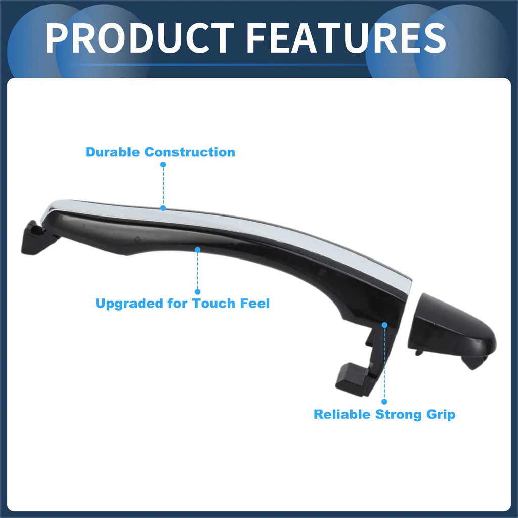Car Exterior Door Handle Front Right Replacement for Hyundai Azera (2006–2011)