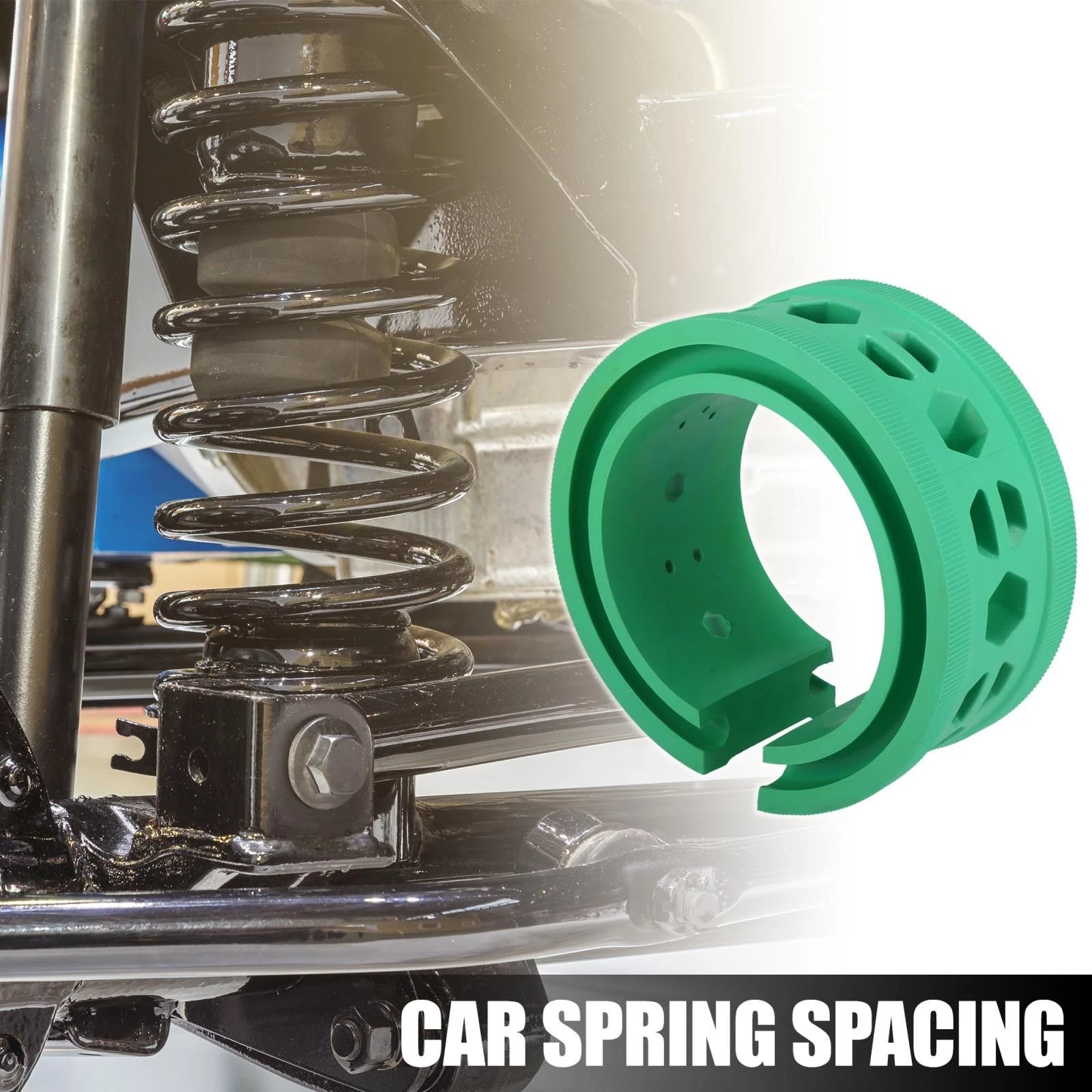 2pcs Coil Spring Rubber Buffer A Type Replacement for Ford Chevy (Universal)