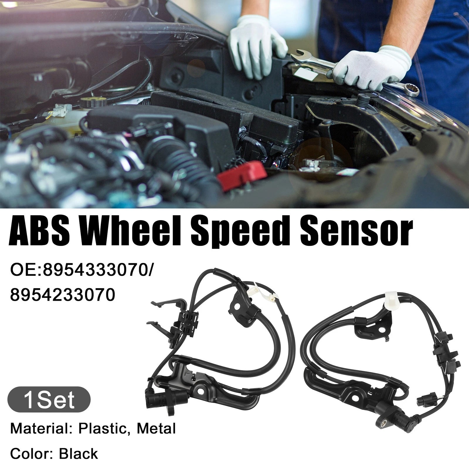 ABS Wheel Speed Sensor Front Left Right Replacement for Toyota Camry (2005–2015)