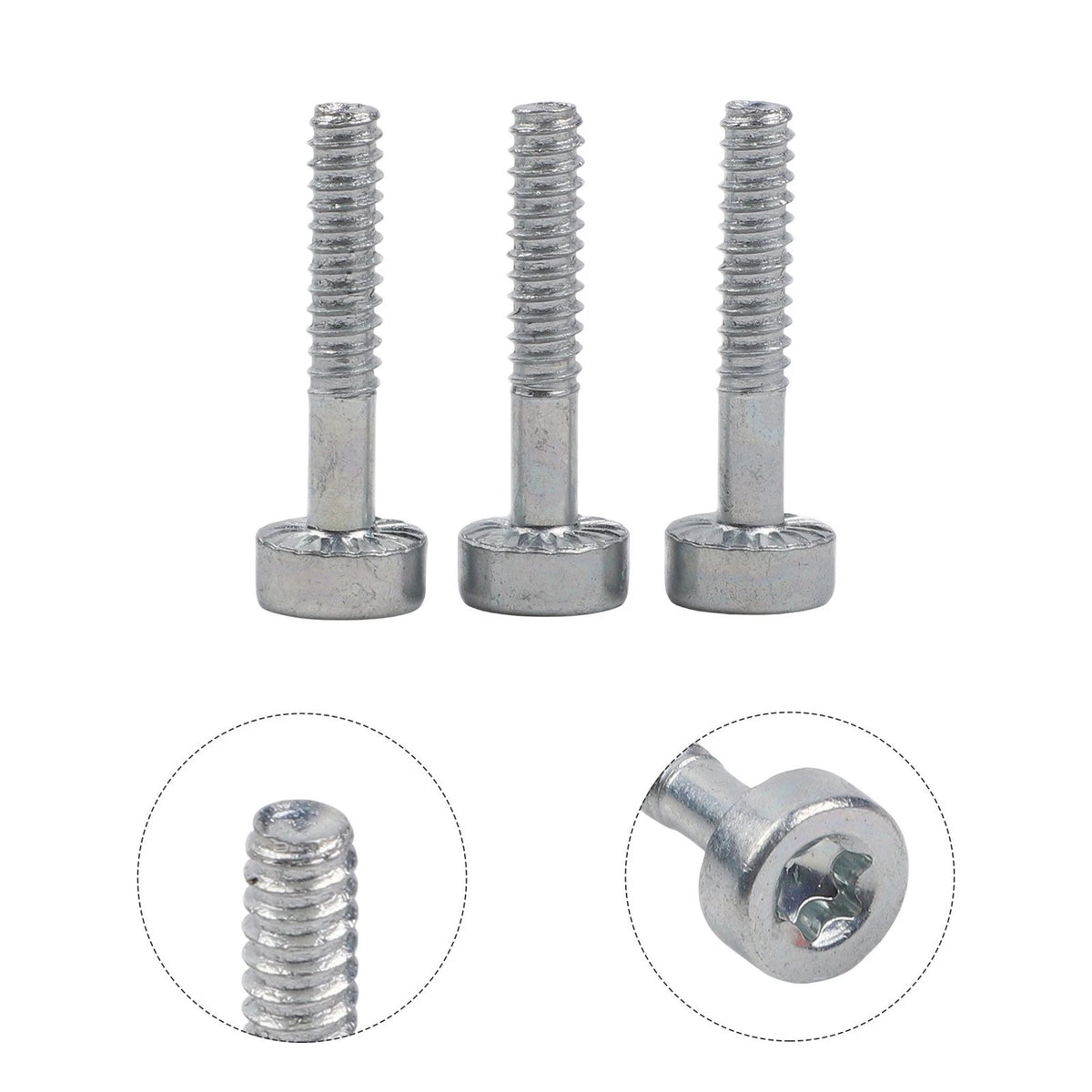 Replacement Screws for Trimmer (No Specific Part Numbers)
