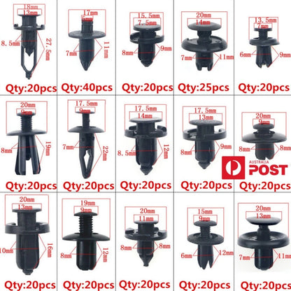 Fastener Mud Flap Bumper Fender Push Clips for