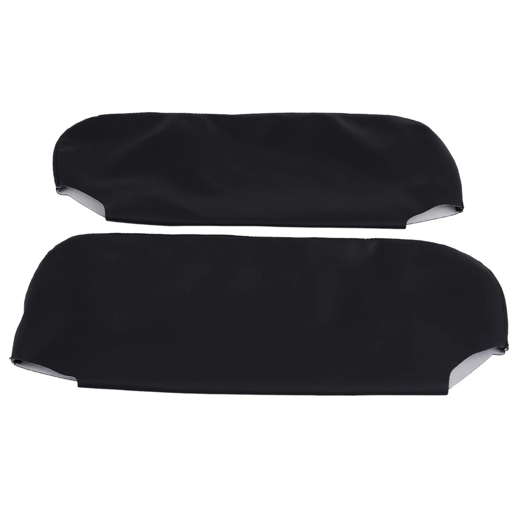 2X Sun Visor Cover for Car (Black)