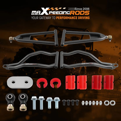 Set of 4 A-Arm Rear Upper Lower for Polaris Ranger 570 900 1000 (2013–2019)