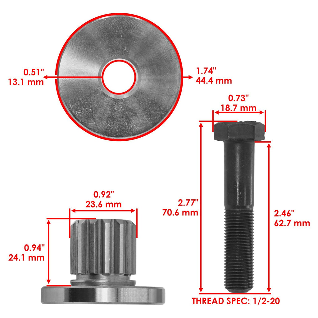 Deck Spindle Bushing Replacement for Exmark (2000–2000)