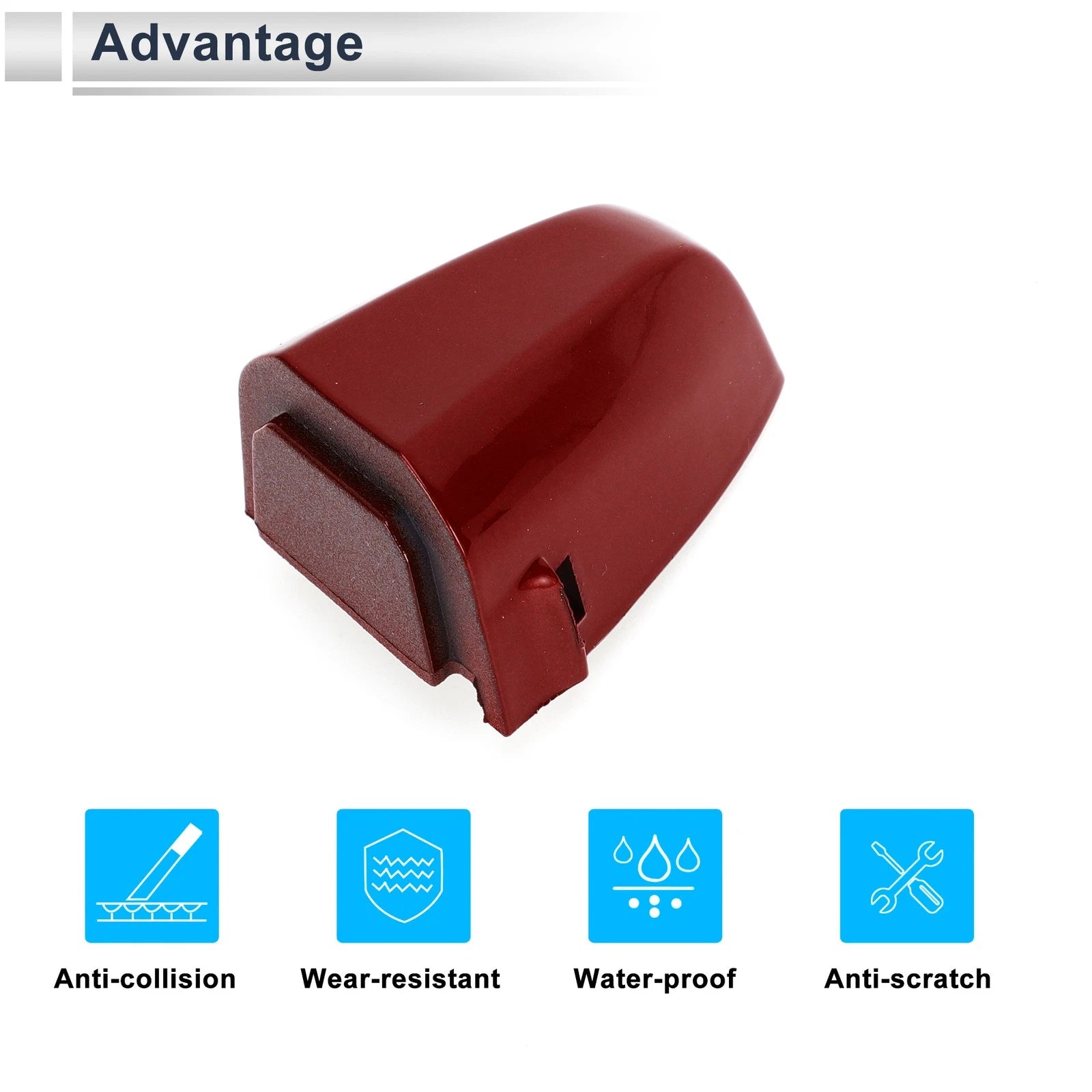 Front Left Door Handle Cover Cap Replacement for BMW X1 X2 (2015–2018)