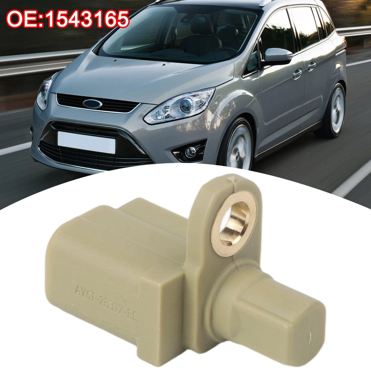 ABS Speed Sensor for Ford Focus V40 Kuga Transit (2010–2018)