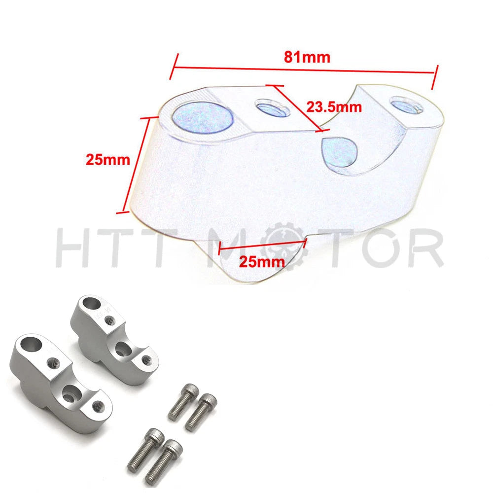 Handlebar Kit Riser for KTM Duke 125 200 250 390 (2017–2019)