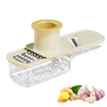 3-in-1 Garlic Grinder Kitchen Tool with Easy Clean Safety Hand Guard
