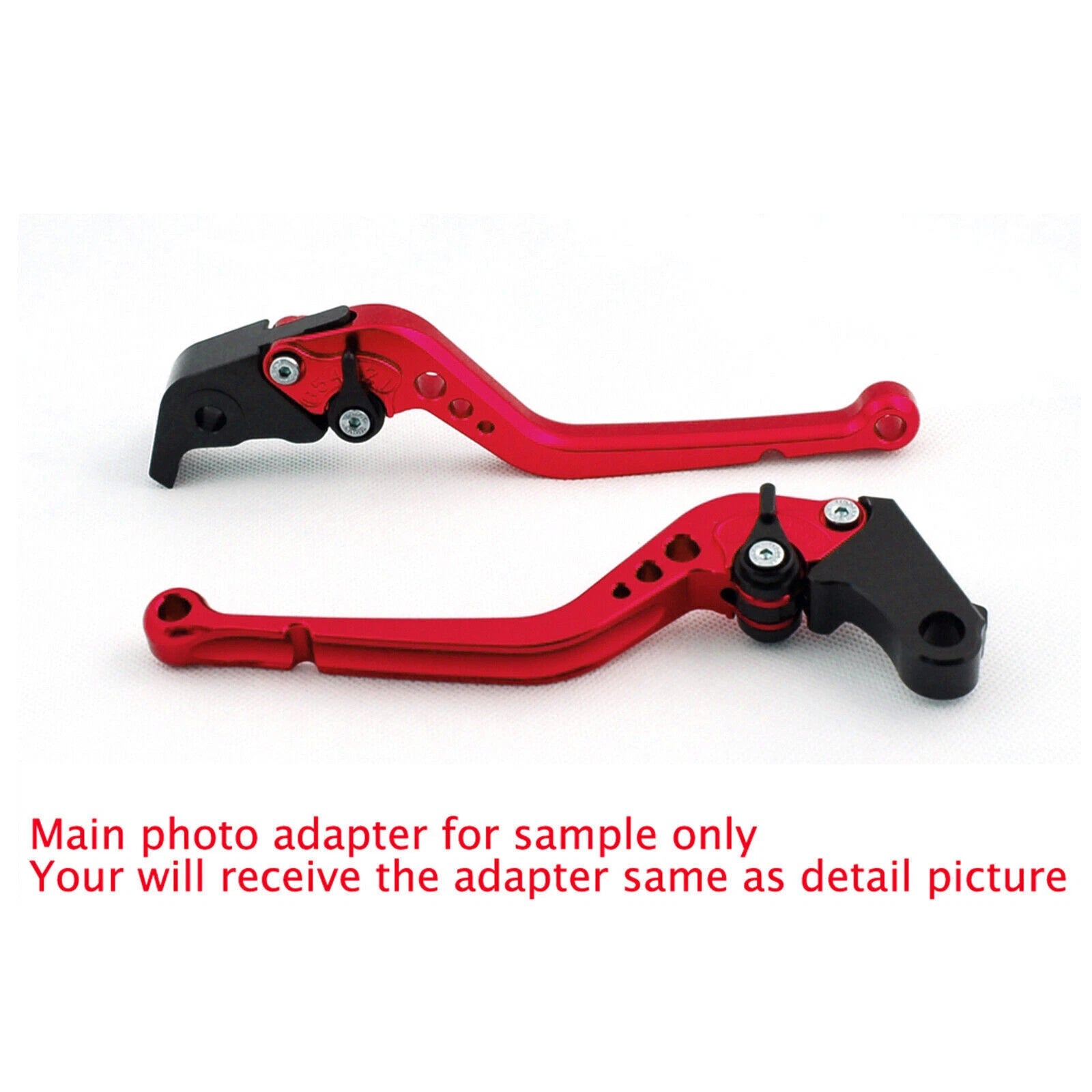 Long Clutch Brake Lever for Yamaha MT125 (2017–2020) Red T9