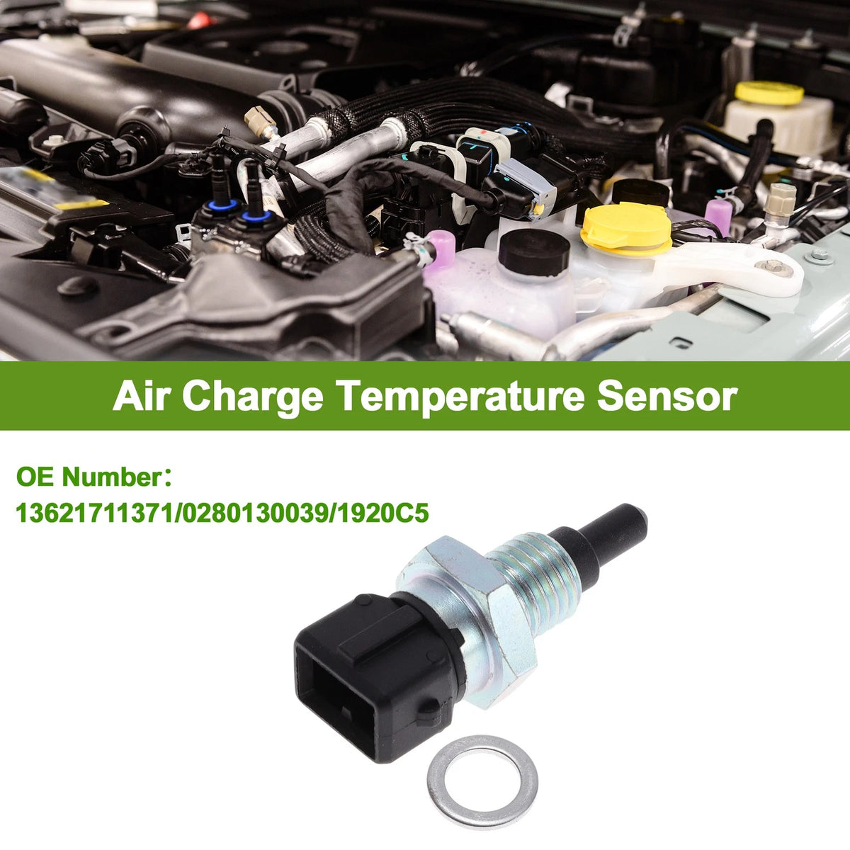 Air Charge Temperature Sensor No.13621711371 for BMW E34 524td (1991–1998)