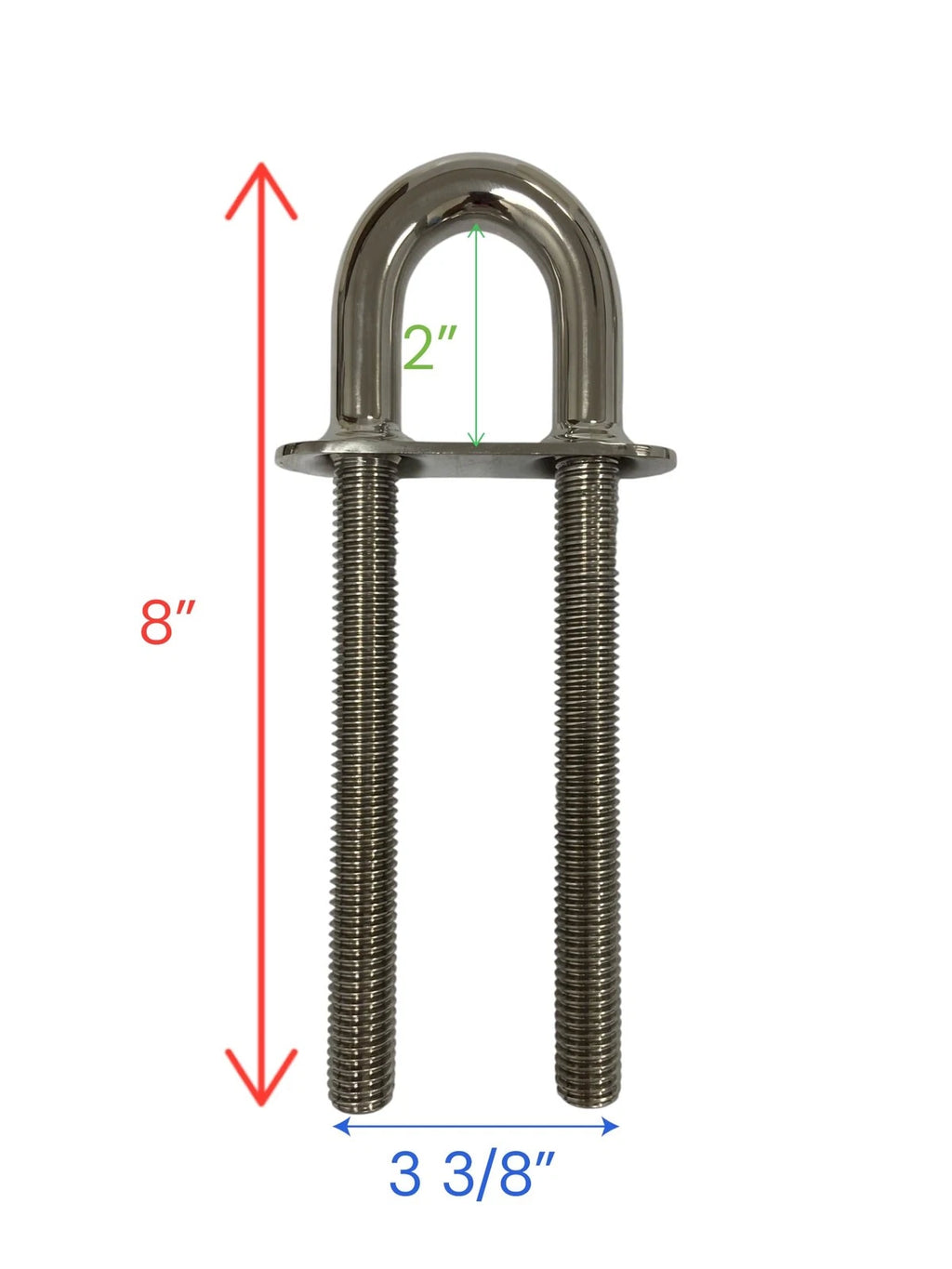 Deluxe Bow U Bolt for Marine Town (Missing Hardware)