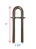 Deluxe Bow U Bolt for Marine Town (Missing Hardware)