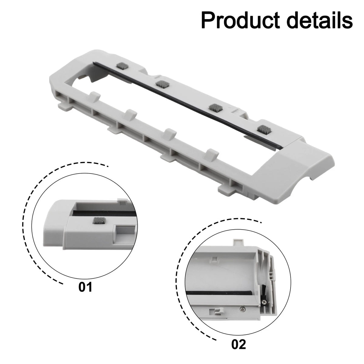 Main Brush Cover for Qrevo/Pro/Maxv Robot Vacuums
