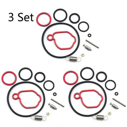 3X Carburetor Kit for B&S 590589, 08P502, 093J02 (Lawn Mower)